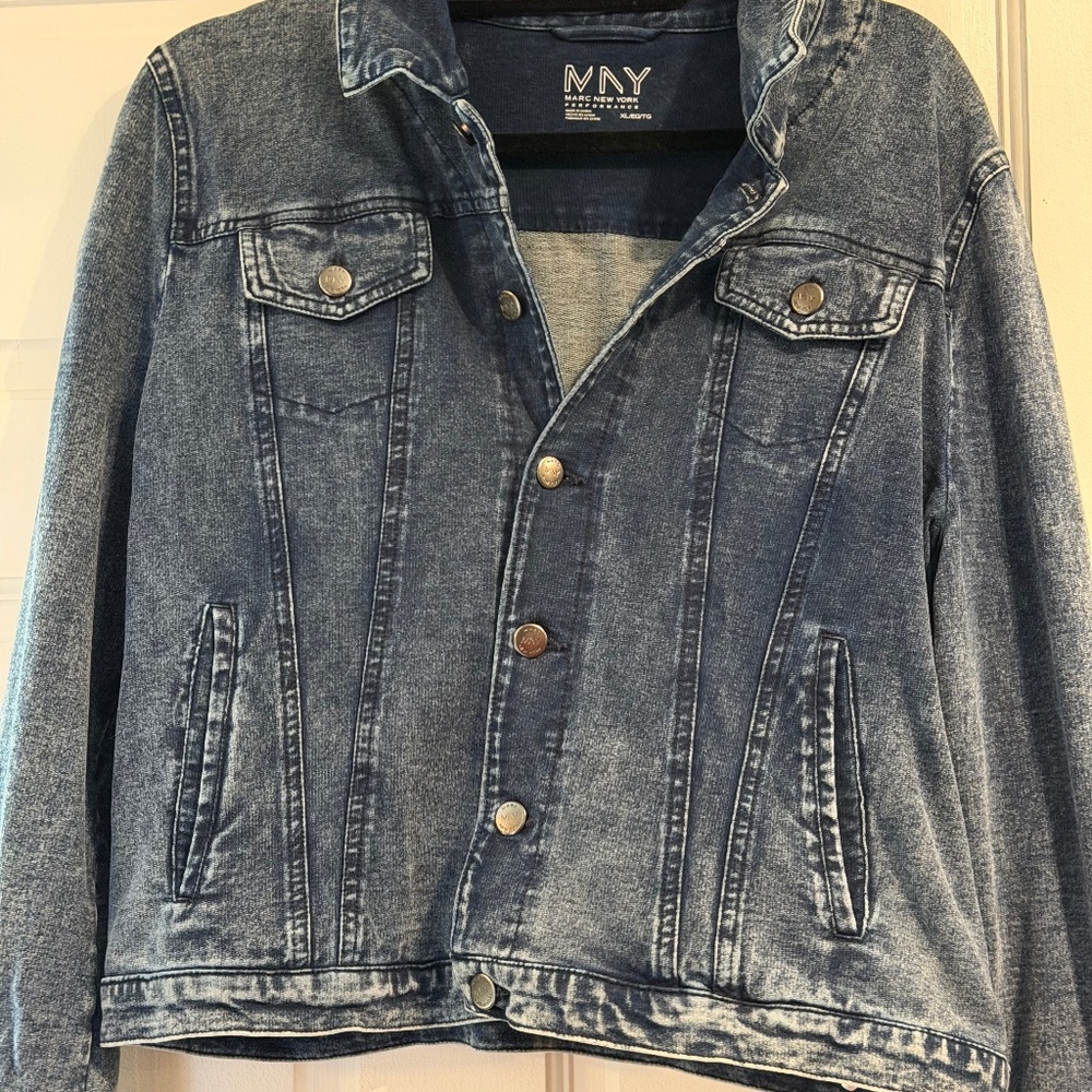 Ladies Marc New York soft cotton jean jacket XL